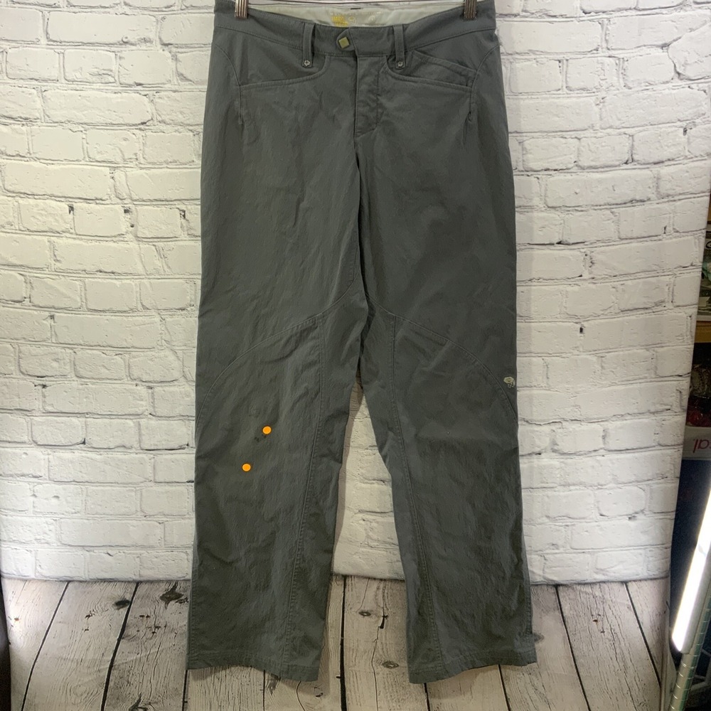 Mountain Hard Wear Slacks Womens Sz 6 Long Gray FLAW
